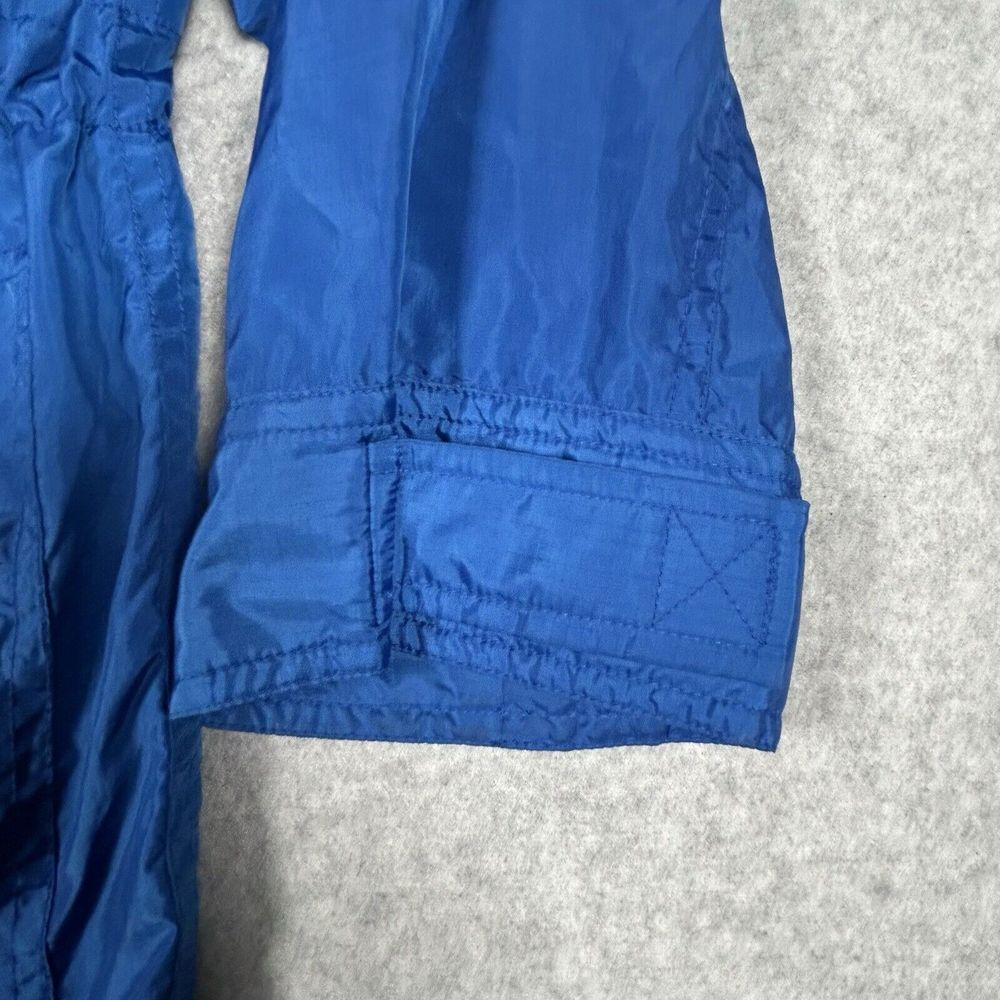 Ralph Lauren Naval Supply Company Womens M Rain Jacket Blue Lightweight Zip Snap - Picture 7 of 12